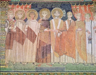 Konstantin IV. gewährt Bischof Reparatus Privilegien für die Kirche von Ravenna